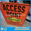 top quality plastic construction site signage